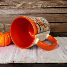 Load image into Gallery viewer, Pumpkin Coffee Cup With Ghost