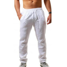 Load image into Gallery viewer, Men&#39;s Cotton Linen Pants