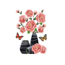 Load image into Gallery viewer, DIY Plant Vase 3D Stereo Stickers Self-Adhesive