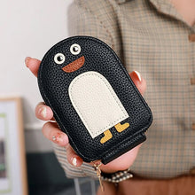 Load image into Gallery viewer, 🐧Cute Penguins PU Credit Card Coin Wallet