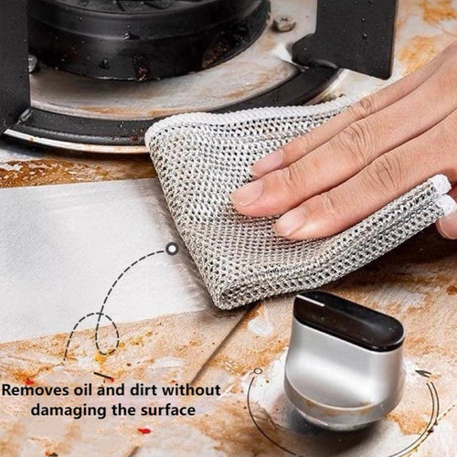 💦Multifunctional Non-scratch Wire Dishcloth