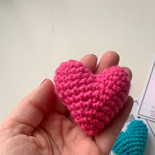 Load image into Gallery viewer, 💜💙💗Pocket Hug Crocheted Heart Small Gift