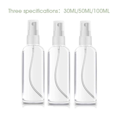 Portable Bottles Empty Clear Plastic Fine Mist Spray Bottles (3 PCs)