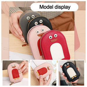 🐧Cute Penguins PU Credit Card Coin Wallet