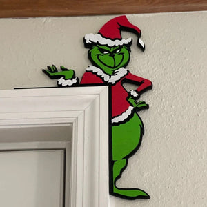 🐸Grinch Holiday Door Corner🐸