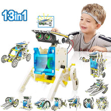 Load image into Gallery viewer, 13-in-1 Education Solar Robot Toys