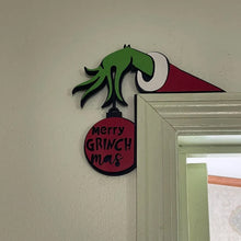 Load image into Gallery viewer, 🐸Grinch Holiday Door Corner🐸