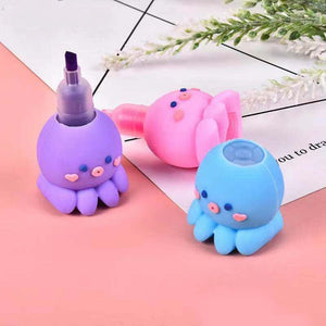 🍄Colorful Octopus Shaped Maker Pens