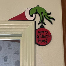 Load image into Gallery viewer, 🐸Grinch Holiday Door Corner🐸