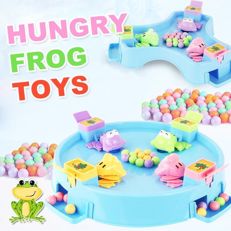 Family Toy- frog eating peas