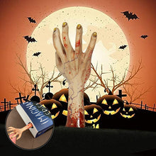 Load image into Gallery viewer, Halloween Ornaments Scary Hand Bookmark