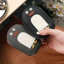 Load image into Gallery viewer, 🐧Cute Penguins PU Credit Card Coin Wallet