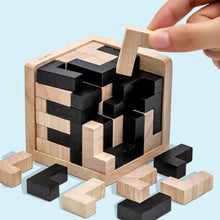 Load image into Gallery viewer, Wooden Intelligence Toy Brain Teaser Game