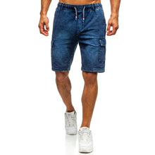 Load image into Gallery viewer, Men Fashion Denim Shorts