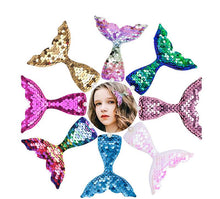 Load image into Gallery viewer, Mermaid Glitter Hair Clip