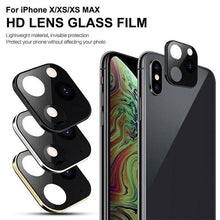 Load image into Gallery viewer, Iphone X Seconds Change 11 Pro Metal Glass Lens Cover