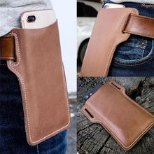 Load image into Gallery viewer, Retro Short Cell Phone Case Belt Bag