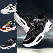 Load image into Gallery viewer, Fashion Chunky Sneakers Platform Lace Up Dad Shoes for Walking