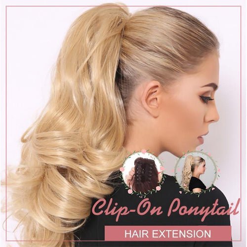 👩🏼‍🦱Clip-On Ponytail