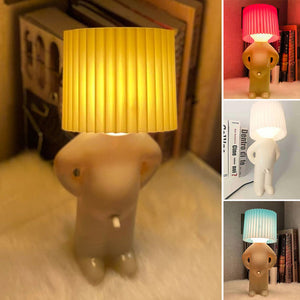 👦💡A Little Shy Man Creative Lamp