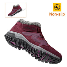 Load image into Gallery viewer, Couple Winter Warm Fur Lining Snow Shoes