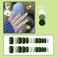 Load image into Gallery viewer, Full Cover Fake Nail Tips (24 PCs)