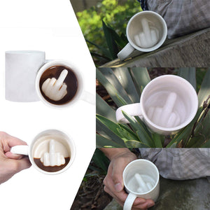 ✊🏽Personalised ceramic long finger cup