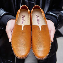 Load image into Gallery viewer, Men&#39;s Genuine Leather Loafers