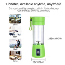 Load image into Gallery viewer, Portable USB Electric Juicer