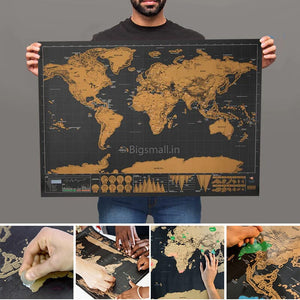 🌎Scratch Map of the World🗺️