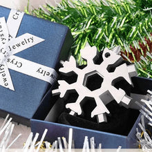 Load image into Gallery viewer, ❄️18-in-1 stainless steel snowflakes multi-tool❄️