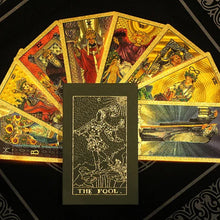 Load image into Gallery viewer, 🎴Explore the Mystical World of Tarot Gold Foil Tarot