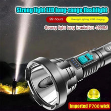 Load image into Gallery viewer, 4-Core Powerful LED Flashlight