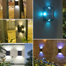 Load image into Gallery viewer, Outdoor Solar Wall Mount Path Lamp