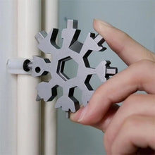 Load image into Gallery viewer, ❄️18-in-1 stainless steel snowflakes multi-tool❄️