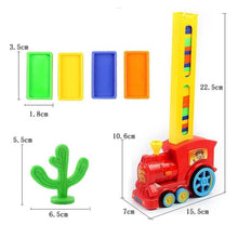 Load image into Gallery viewer, Domino Train Toy Set