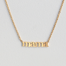 Load image into Gallery viewer, Letter &quot;mama&quot; Pendant Necklace