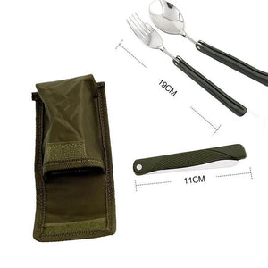 Hirundo Camping Foldable Cutlery Set