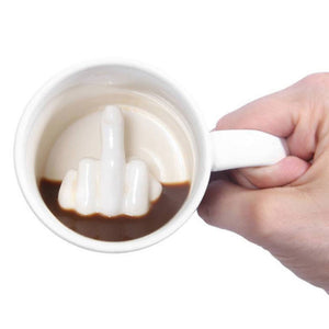 ✊🏽Personalised ceramic long finger cup