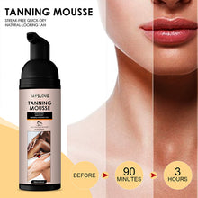 Load image into Gallery viewer, COLOR-CORRECTING HYDRATING TANNING MOUSSE