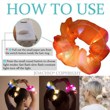 Load image into Gallery viewer, Led Scrunchy Hair Bands