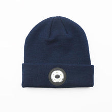 Load image into Gallery viewer, Bluetooth Beanie Hat with LED Headlight