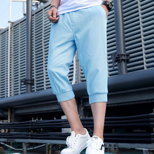 Load image into Gallery viewer, Loose Fit Cropped Pants for Men