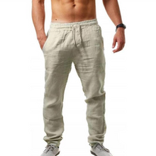 Load image into Gallery viewer, Men&#39;s Cotton Linen Pants