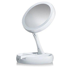 Load image into Gallery viewer, Hirundo LED Folding Makeup Mirror