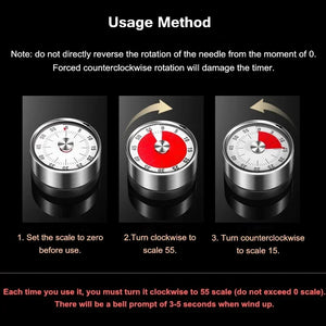 ⏰Magnetic Mechanical Manual Timer⏲