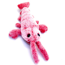 Load image into Gallery viewer, Plush Jumping Shrimp Faux Lobster