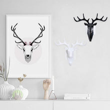 Load image into Gallery viewer, Deer Head Wall Hanging Hook