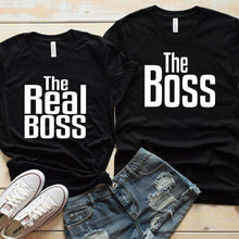 Load image into Gallery viewer, Matching Couple Shirts-The BOSS&amp;The Real BOSS Shirts