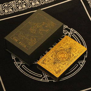 🎴Explore the Mystical World of Tarot Gold Foil Tarot